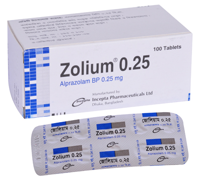 Picture of Zolium 0.25 Tablet